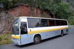 Scania Sonstige/266383/scania-linienbus-unterwegs-im-norden-bei SCANIA Linienbus unterwegs im Norden bei Sao Jorge auf der Insel Madeira im Mai 2013.