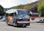 Setra 400er-Serie/329062/setra-411-hd-von-ss-bustouristik SETRA 411 HD von S&S Bustouristik aus Deutschland im August 2013 in Krems gesehen.