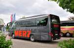 Setra 400er-Serie/365431/setra-411-hd-von-merz-reisen Setra 411 HD von Merz Reisen aus Deutschland am 10.5.2014 in Krems gesehen.