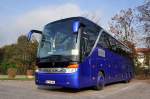 Setra 400er-Serie/430925/setra-416-hdh-von-exclusive-travel Setra 416 HDH von Exclusive Travel Bus aus Wien am 7.10.2014 in Krems.