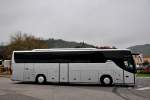 Setra 415 GT-HD von Busreisen Heiss aus asterreich am 11.Okt.2014 in Krems unterwegs.