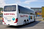 Setra 400er-Serie/486777/setra-416-gt-hd-von-goettl-reisen Setra 416 GT-HD von Gttl Reisen aus der BRD in Krems gesehen.