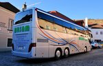 Setra 415 HDH von Busam Reisen aus sterreich in Krems gesehen.