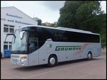 Setra 415 GT-HD von Gaumann aus Deutschland im Stadthafen Sassnitz.