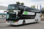 Setra 400er-Serie/540257/setra-431-dt-flixbus-von-dr Setra 431 DT Flixbus von Dr. Richard Reisen aus sterreich in Krems unterwegs.