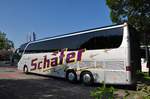 Setra 417 HDH von Schfer Reisen aus der BRD in Krems gesehen.