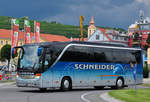 Setra 400er-Serie/565242/setra-415-hd-von-schneider-reisen Setra 415 HD von Schneider Reisen aus der CH in Krems gesehen.
