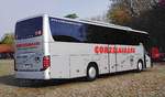 Setra S 415 GT des Busunternehmens GORZELNIASKI steht im Mai 2019 in Rendsburg