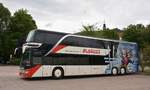 Setra 400er-Serie/692251/setra-431-dt-von-blaguss-reisen Setra 431 DT von Blaguss Reisen aus Wien 2018 in Krems.