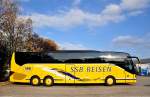 Setra 500er-Serie/348977/setra-516-hd-von-ssb-reisen SETRA 516 HD von SSB Reisen aus der BRD im Herbst 2013 in Krems.