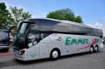 Setra 516 HD von Emmel Reisen aus der BRD im Mai 2014 in Krems.