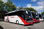 Setra 516 HD von Blaguss Reisen aus der SK im Juni 2015 in Krems.