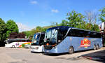 Setra 517 HDH von Kjetil`s Busreisen aus Norwegen in Krems gesehen.