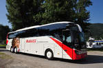 Setra 517 HD von Blaguss Reisen aus der Slowakei in Drnstein bei Krems gesehen.