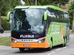 Setra 517 HD von Flixbus/Auto-Hummel aus Deutschland in Karlsruhe.