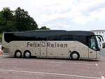Setra 516 HD von Felix-Reisen aus Deutschland im Stadthafen Sassnitz.