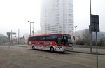 Temsa Safari HD/RD von Red Bus City Tours in Wien bei der Uno City gesehen.