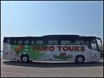 VDL Futura/477306/vdl-futura-von-euro-tours-aus VDL Futura von Euro Tours aus Deutschland im Stadthafen Sassnitz. 