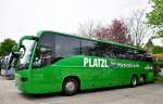 Volvo 9700/280227/volvo-reisebus-von-platzl-reisen-aus VOLVO Reisebus von PLATZL Reisen aus sterreich am 27.4.2013 in Krems an der Donau.