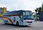 Volvo 9700 von Peter Bus Reisen aus sterreich in Krems gesehen.