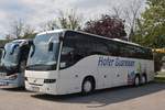 Volvo 9700 von Hofer Busreisen aus sterreich 2018 in Krems gesehen.