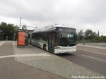 Hess/524101/hybridbus-der-leipziger-verkehrsbetriebe-an-der Hybridbus der Leipziger Verkehrsbetriebe an der Haltestelle S-Bhf Slevogtstrae am 12.8.16