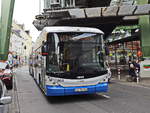 Hess/680211/ein-hess-vossloh-glieder-o-bus-am Ein HESS Vossloh Glieder O-Bus am 24. Oktober 2019 in Wuppertal.