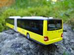 Rietze Modellbus-MAN Lions City des Landbus Unterland mit Heckansicht am 8.10.14.