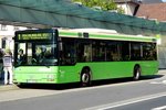 MAN Niederflurbus 2. Generation/518407/man-von-rhoenenergie-steht-am-fuldaer MAN von RhoenEnergie steht am Fuldaer Busbahnhof im September 2016