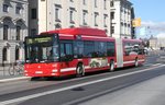 MAN Niederflurbus 2. Generation/520733/volvo-8500-stadtbus-wagen-5393-mit Volvo 8500 Stadtbus Wagen 5393 mit Biogasantrieb am 20.09.2016 in Stockholm. 