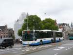 GVBA Bus 370 Mercedes-Benz Citaro G Baujahr 2009. Prins Hendrikkade, Amsterdam 04-06-2014.