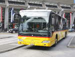Luzern am 25. Juni 2018,  Postbus - Mercedes Citaro Nr.5435 LU 15711 unterwegs am Hauptbahnhof.