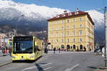Kennzeichen: SZ-198KI (A)  Bustyp: Mercedes Citaro  Ort: Innsbruck  Land: Österreich  Datum: 28.02.2018    Ledermair Verkehrsbetriebe als Bus W Richtung Alpenzoo am Marktplatz/Innrain.