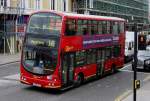 Wright/331339/bus-wvl-213-der-linie-345 Bus WVL 213 der Linie 345 von GO am 20.4.2014 in London City.