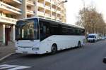 iveco-irisbus-recreo/485743/king-long-recreo-reisebus-am-1032016 King Long Recreo Reisebus am 10.3.2016 in Strabourg.