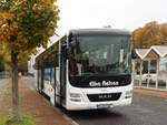 man-lions-intercity/716210/einstiegbereich-eines-man-lion180s-intercity-der Einstiegbereich eines MAN Lion´s Intercity der Elka Reisen im Busbahnhof von Geilenkirchen am 09. Oktober 2020.