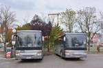 2 Setra 415 UL von Wiesel Bus vom Land N.. 2017 in Krems.