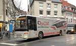 Setra Stadtbus unterwegs in Aschaffenburg im Dezember 2022