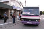 ETANOL - nein kein Treibstoff - so lautet die Typenaufschrift auf diesem  kleinen ukrainischen berland Bus.
