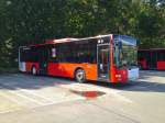 MAN Lions City von Saar-Pfalz-Bus (SB-RV 656). Baujahr 2005, aufgenommen am 16.09.2014 auf dem Betriebshof der WNS in Kaiserslautern.