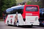 Setra 515 HD von Blaguss Reisen aus Wien im April 2015 in Krems.