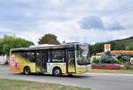 POSTBUS MAN LIONs CITY,seit Sommer 2011 die neuen Stadtbusse  unser Kremser  im Auftrag der Stadt Krems an der Donau/sterreich.Foto vom Herbst 2011.
