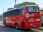 Frankreich, Languedoc-Roussillon, Hérault, Montpellier Sabines (an der Trambahn Linie 2): ein Reisebus von ISILINES (SCANIA TOURING).