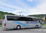 SETRA 415 GT-HD von SCHREIBER Reisen / sterreich am 22.5.2013 in Krems an der Donau.