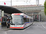 luzern-verkehrsbetriebe-luzern-ag-vbl/620559/vbl-trolleybus-nr-417-hess-lightram4 VBL Trolleybus Nr. 417 (Hess, LighTram4) am 25. Juni  2018 vor dem Hauptbahnhof in Luzern.