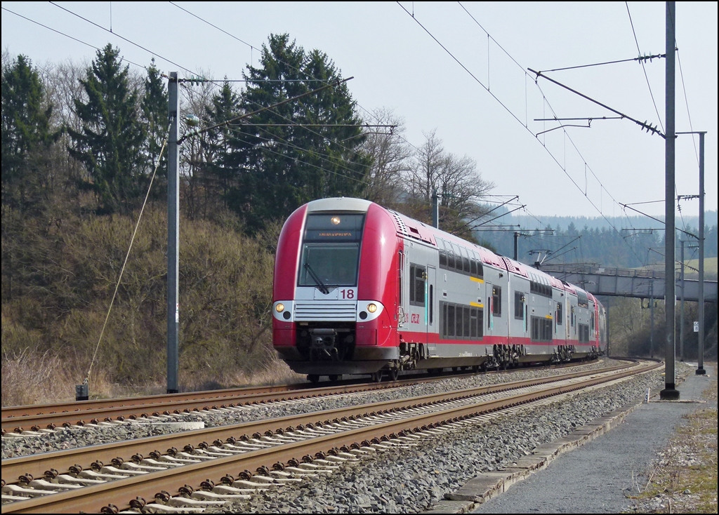 . Das erste Bahnbild von Zo�. 04.04.2013