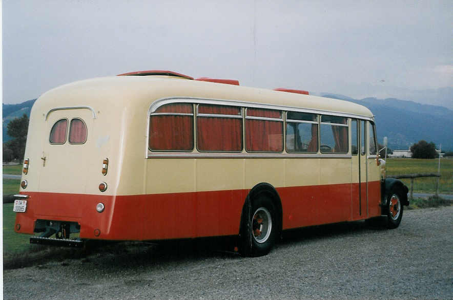 (025'613) - Imfeld, Sachseln - OW 10'065 - Saurer/Tscher (ex Ltscher, Neuheim) am 18. August 1998 in Thun-Lerchenfeld, Waldeck