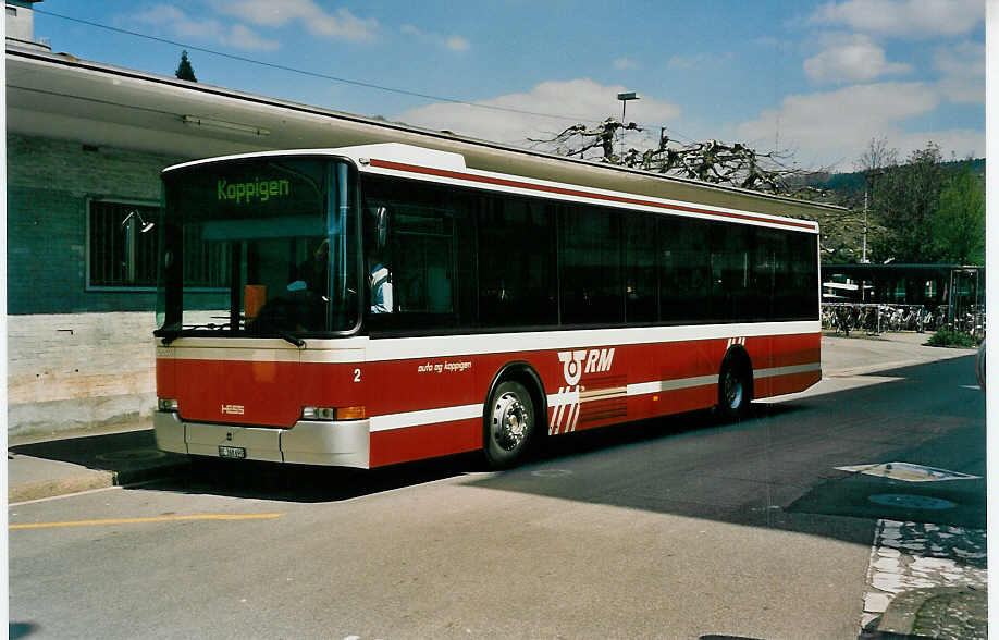 (030'808) - AAGK Koppigen - Nr. 2/BE 368'690 - Volvo/Hess am 10. April 1999 beim Bahnhof Burgdorf