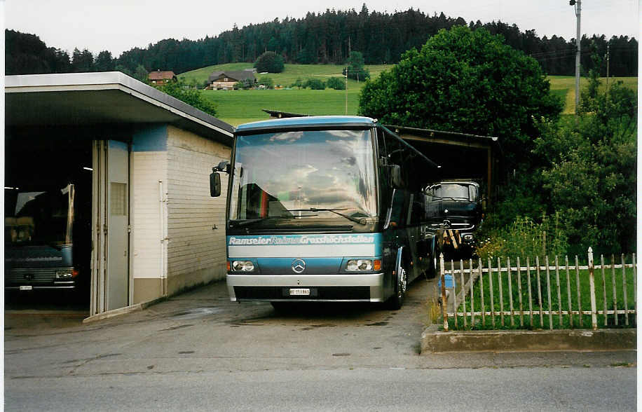 (032'235) - Ramseier, Grosshchstetten - Nr. 17/BE 153'861 - Mercedes am 26. Juni 1999 in Grosshchstetten, Garage