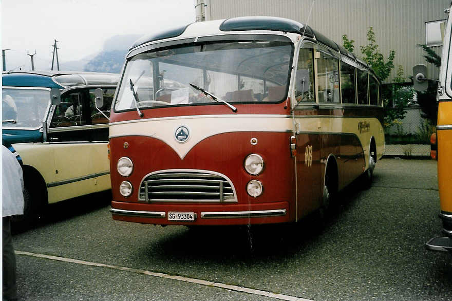 (035'817) - Blchlinger, Neuhaus - SG 93'304 - Saurer/Gangloff am 28. August 1999 in Oensingen, Saurertreffen